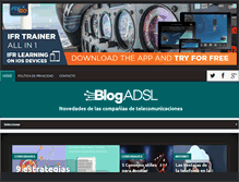Tablet Screenshot of blogadsl.com